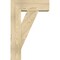Ekena Millwork Traditional Block Rough Sawn Bracket w/ Offset Brace, Douglas Fir, 8"W x 22"D x 34"H BKT0806X22X34TRA05RDF - alternate 4